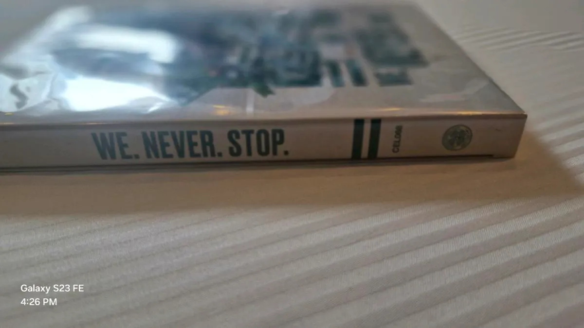 Celtic FC - We Never Stop - DVD - New and sealed - Image 1