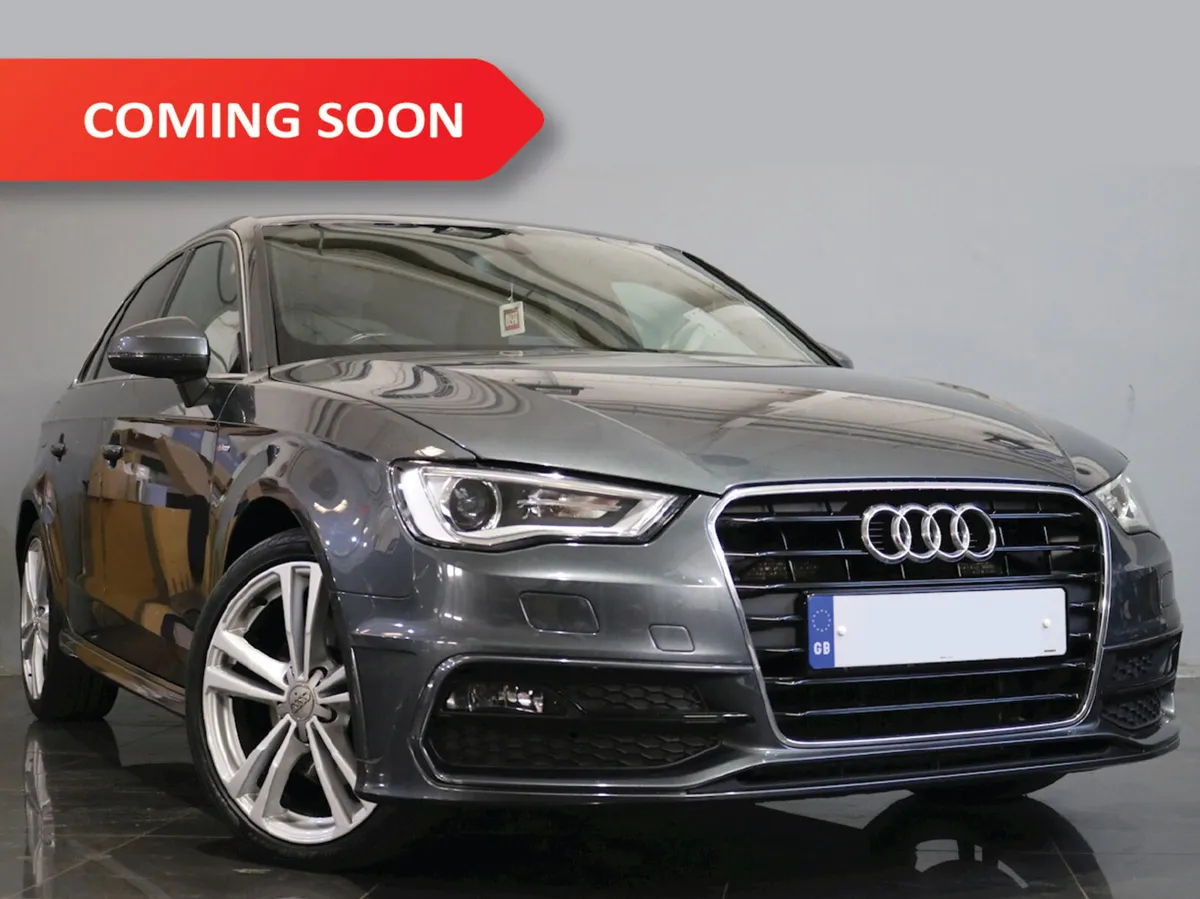 2014 Audi A3 1.4 SLine Manual 122bhp • Coming soon