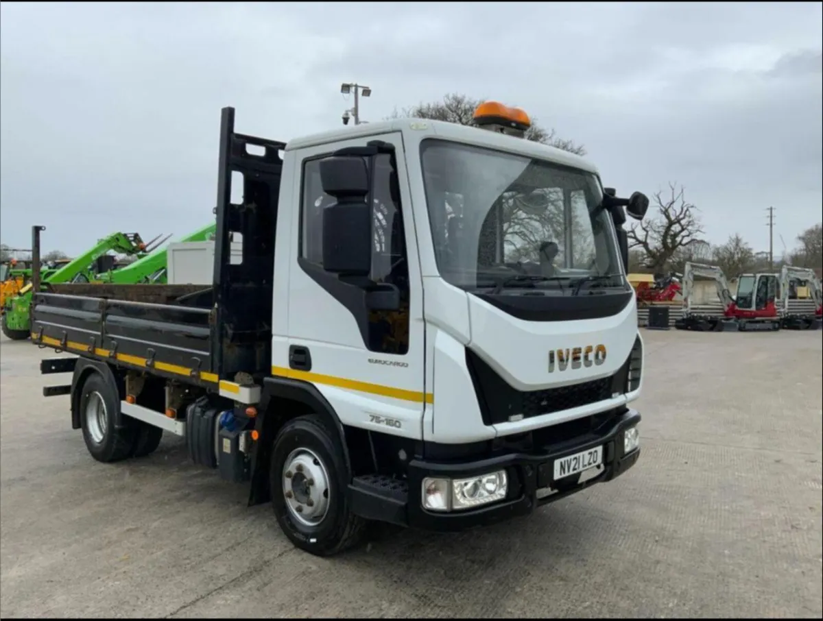 2021 Iveco 7.5ton tipper - Image 4