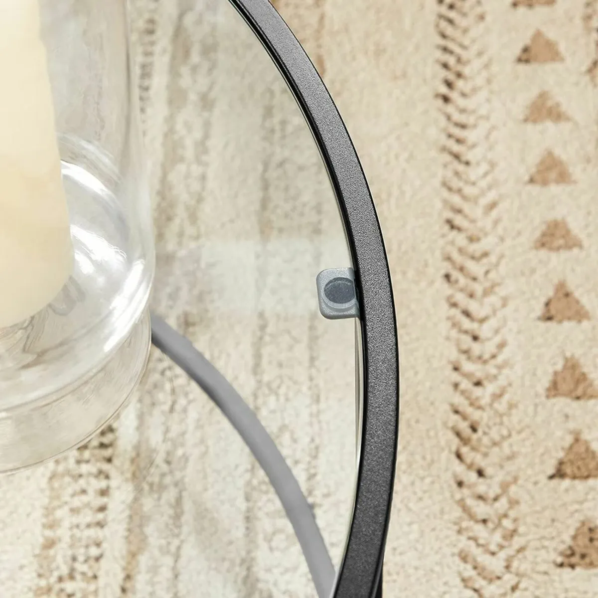 New Modern Round Glass Coffee Table -FREE P&P - Image 4