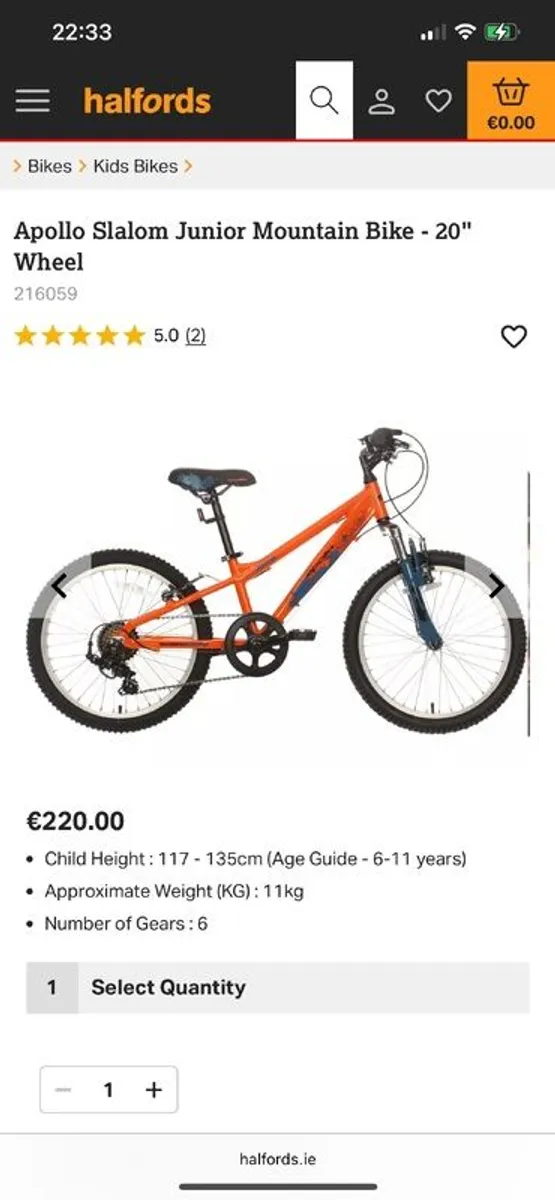 Mountain Bike - 20" Wheel - Image 2