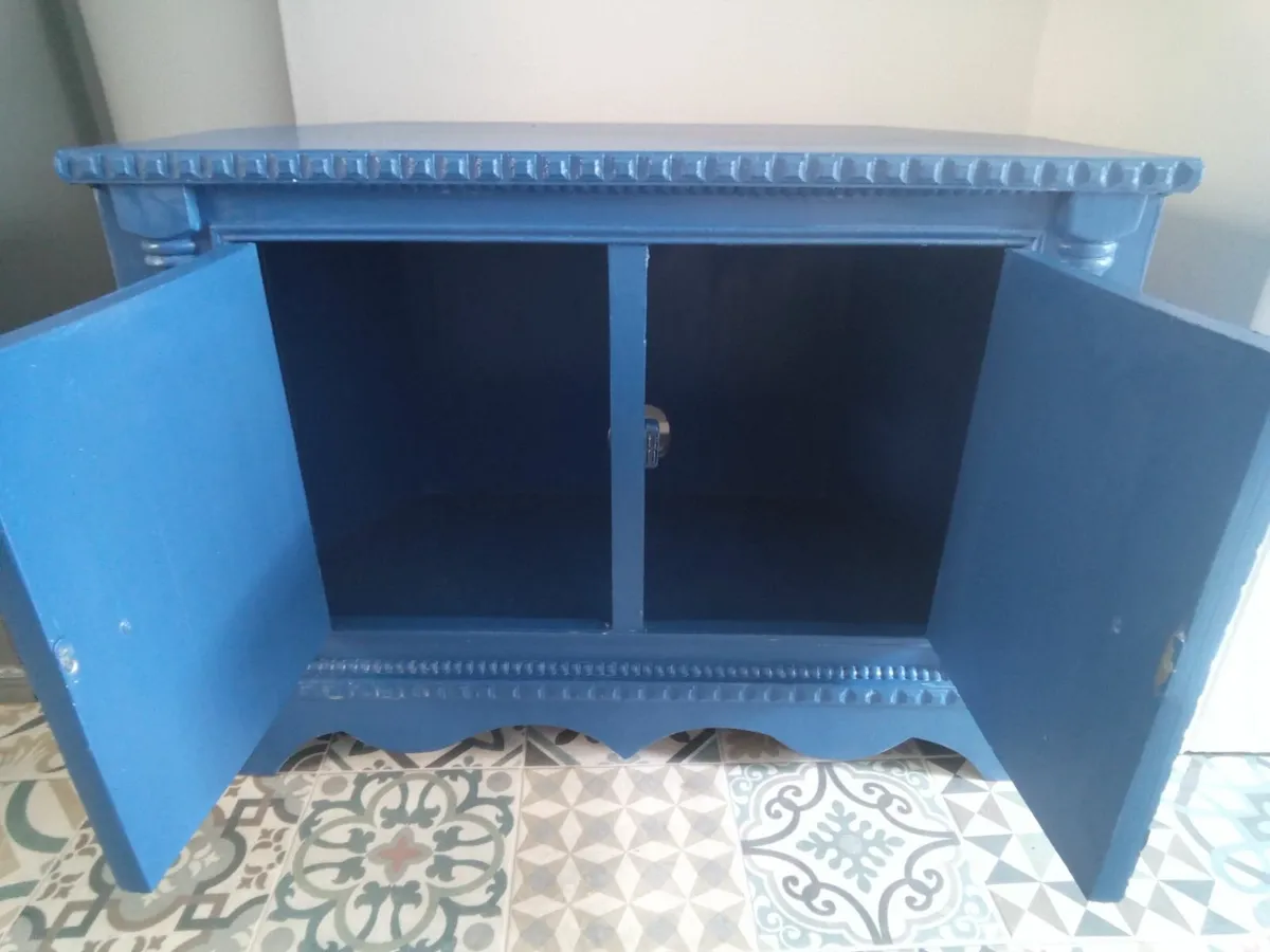 Navy Blue Cabinet - Image 2