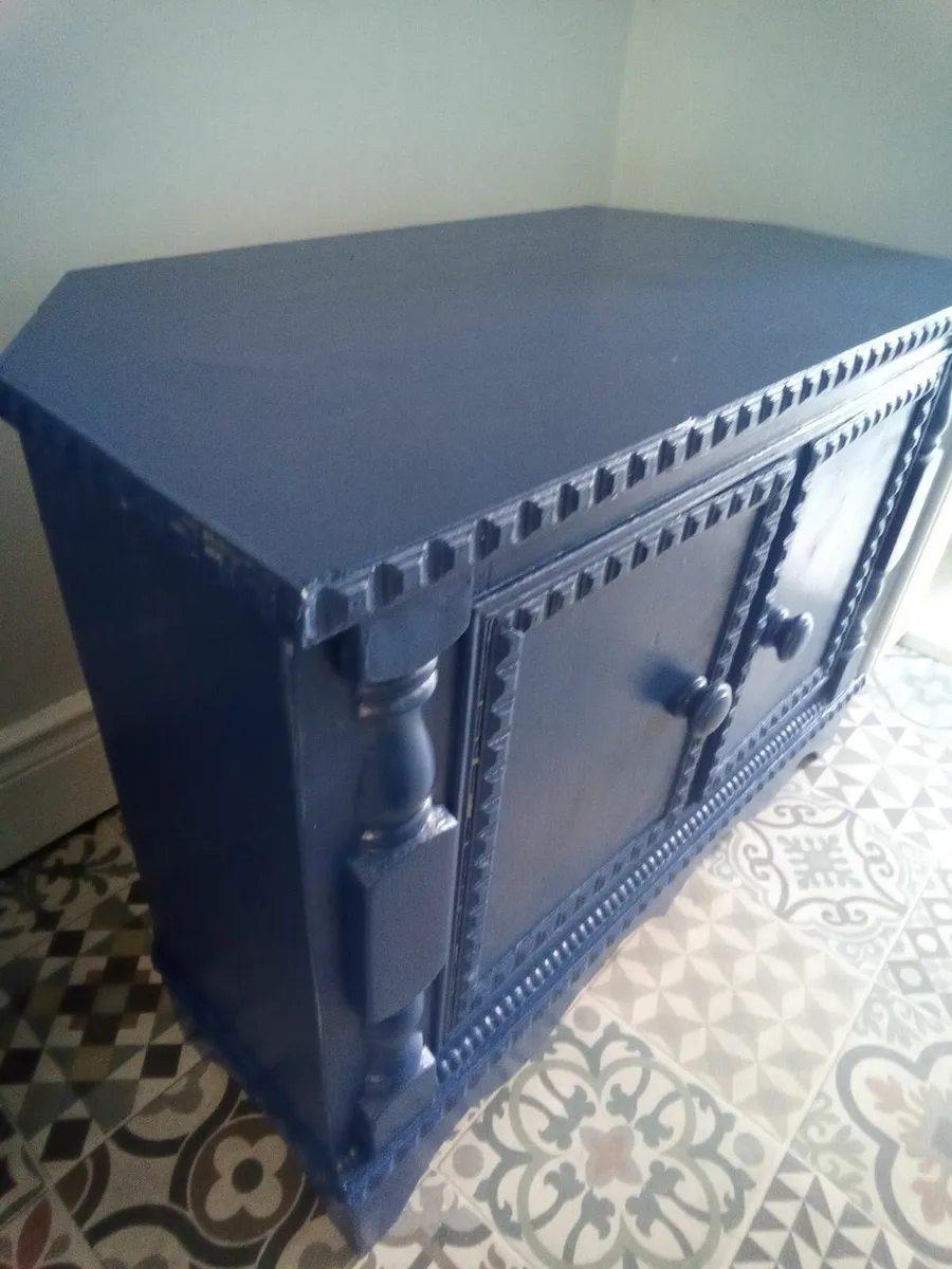 Navy Blue Cabinet - Image 4