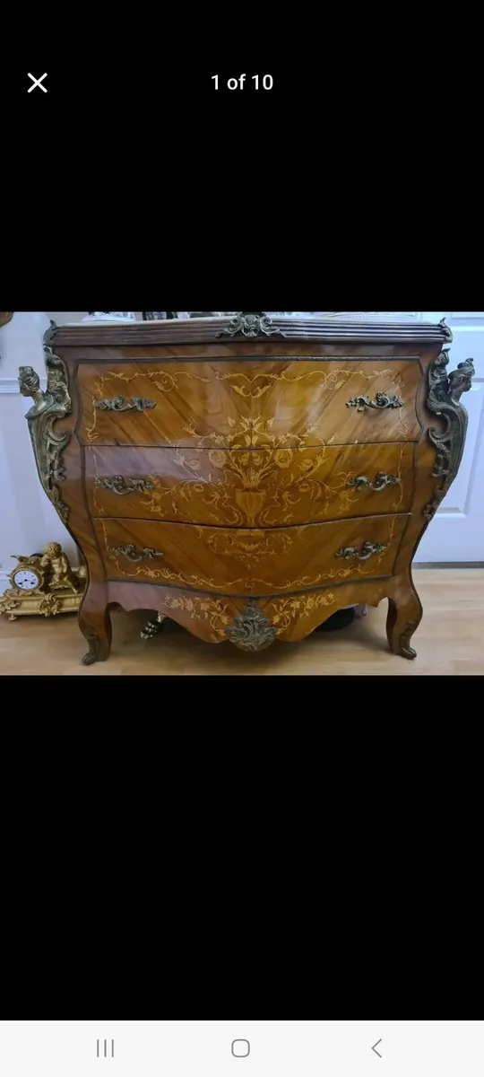 Vintage french chest - Image 1