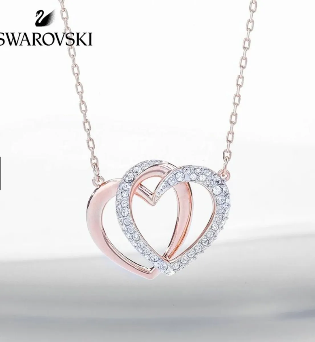 Women Swarovski Necklace With Pendant - Image 3