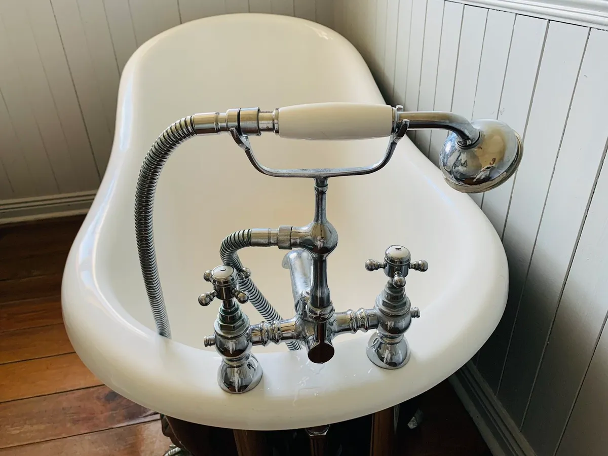 Rolltop bath navy - Image 2