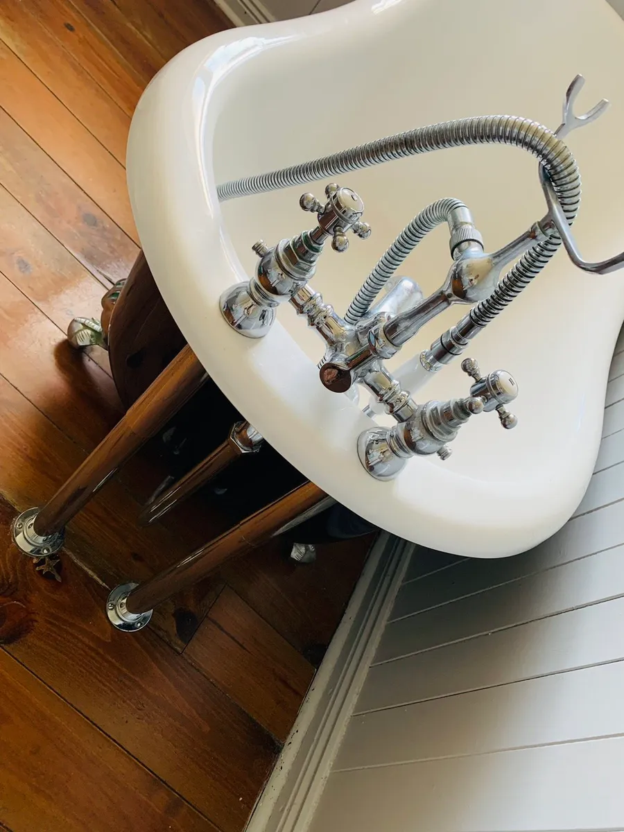 Rolltop bath navy - Image 3