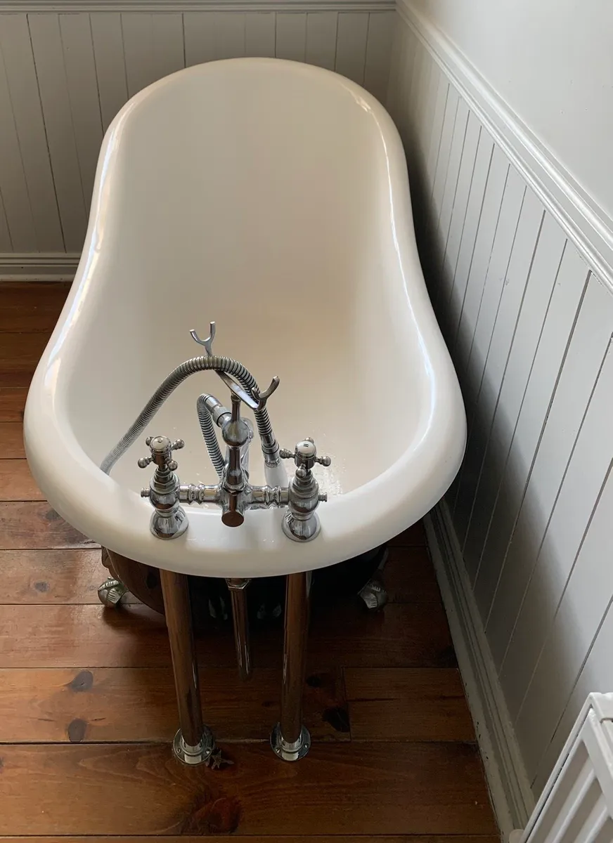 Rolltop bath navy - Image 4