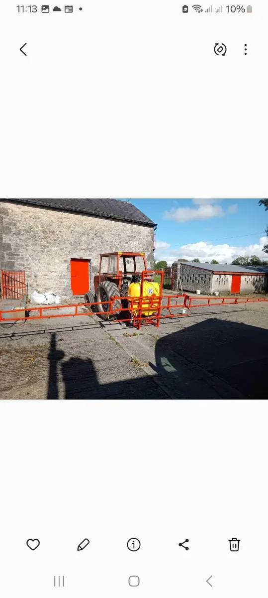 400 ltr sprayer - Image 2