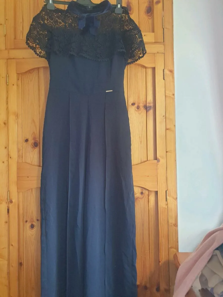 Women's Navy Jumpsuit - Image 1