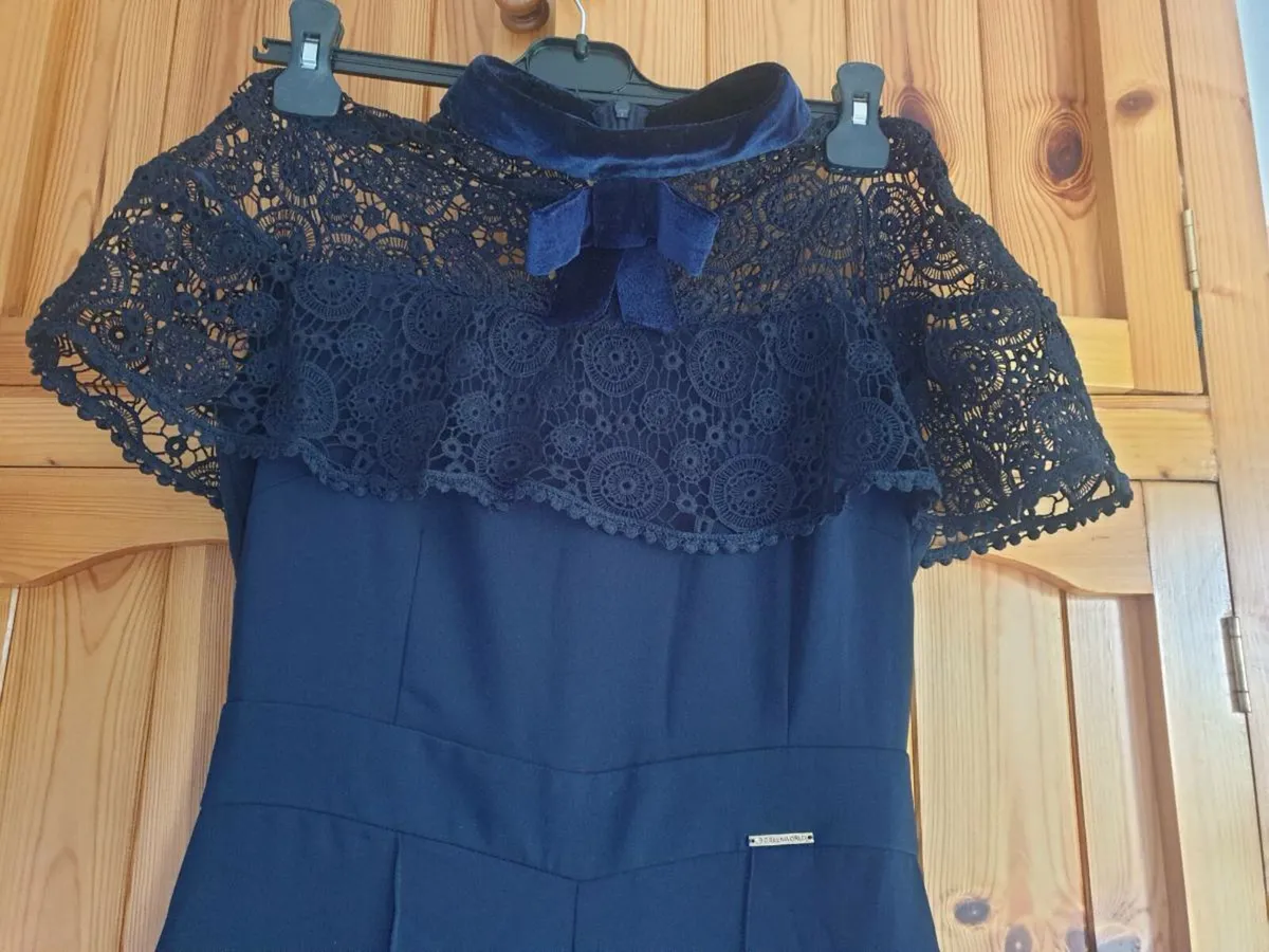 Women's Navy Jumpsuit - Image 3