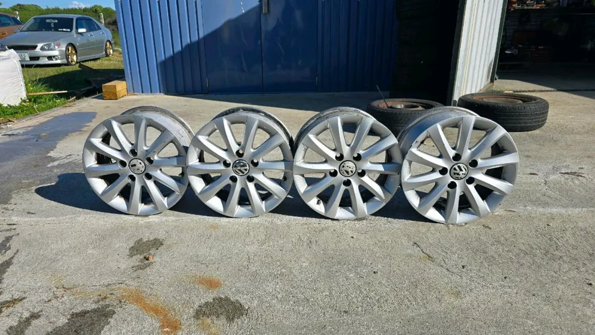 Volkswagen Alloy Wheels 15" 5x112 - Image 1