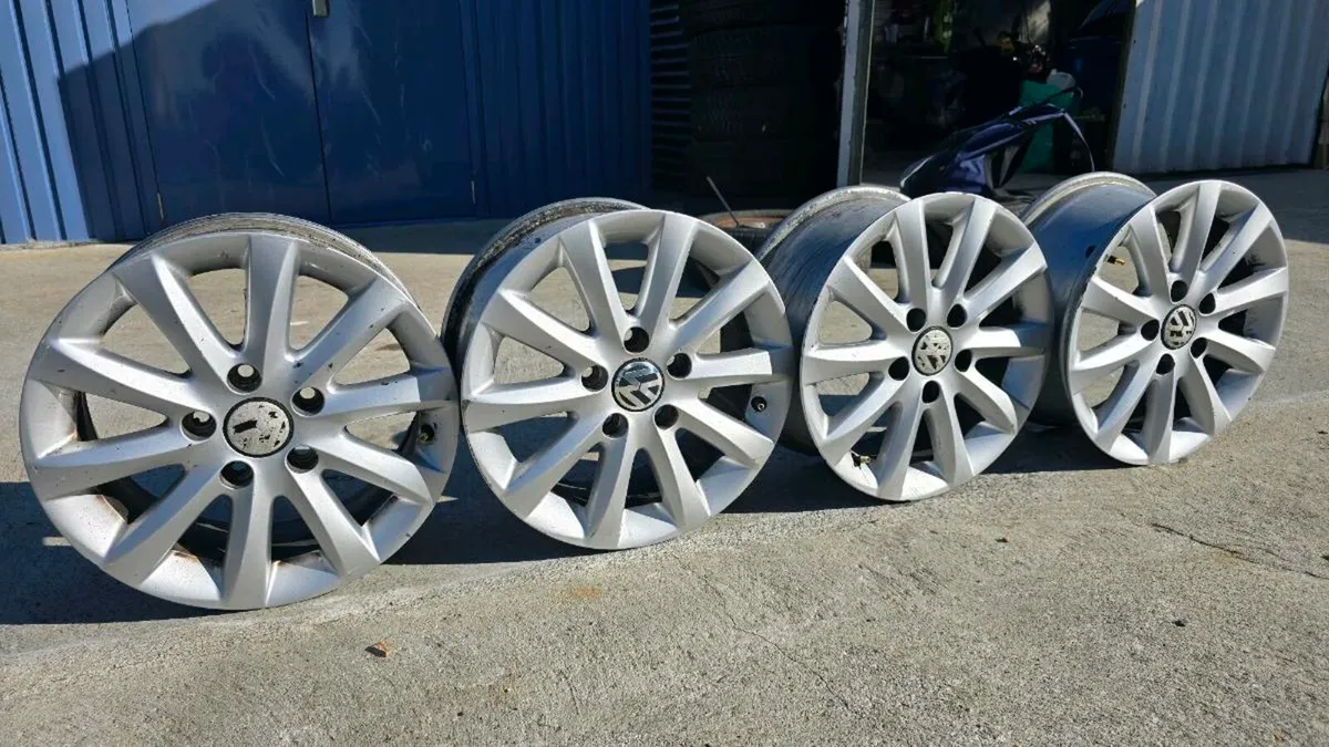 Volkswagen Alloy Wheels 15" 5x112 - Image 2