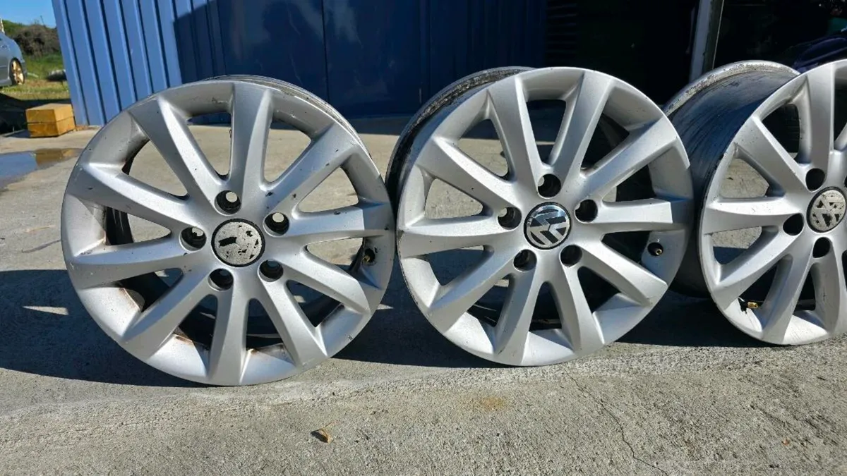 Volkswagen Alloy Wheels 15" 5x112 - Image 3