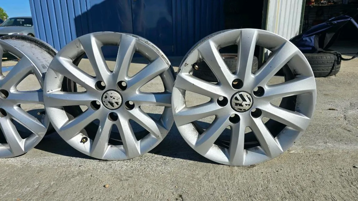 Volkswagen Alloy Wheels 15" 5x112 - Image 4