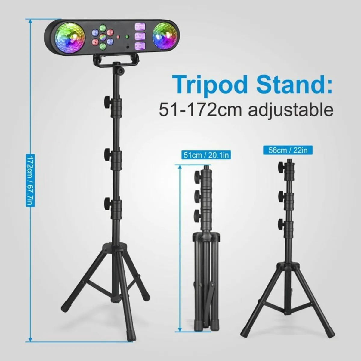 LED DJ Stand Light Disco Party DJ Stage Lighting - Image 2