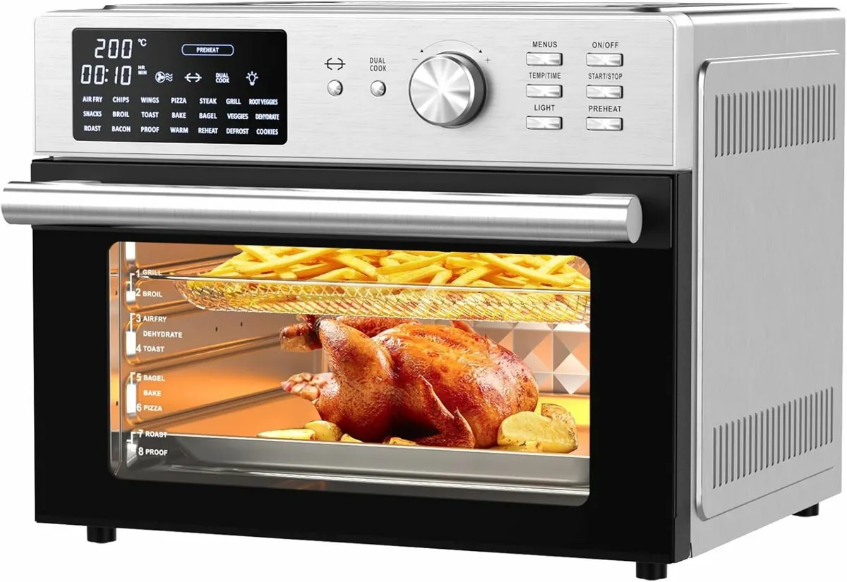 30L Air Fryer OvenRotisserie 21 Preset Mode - Image 1