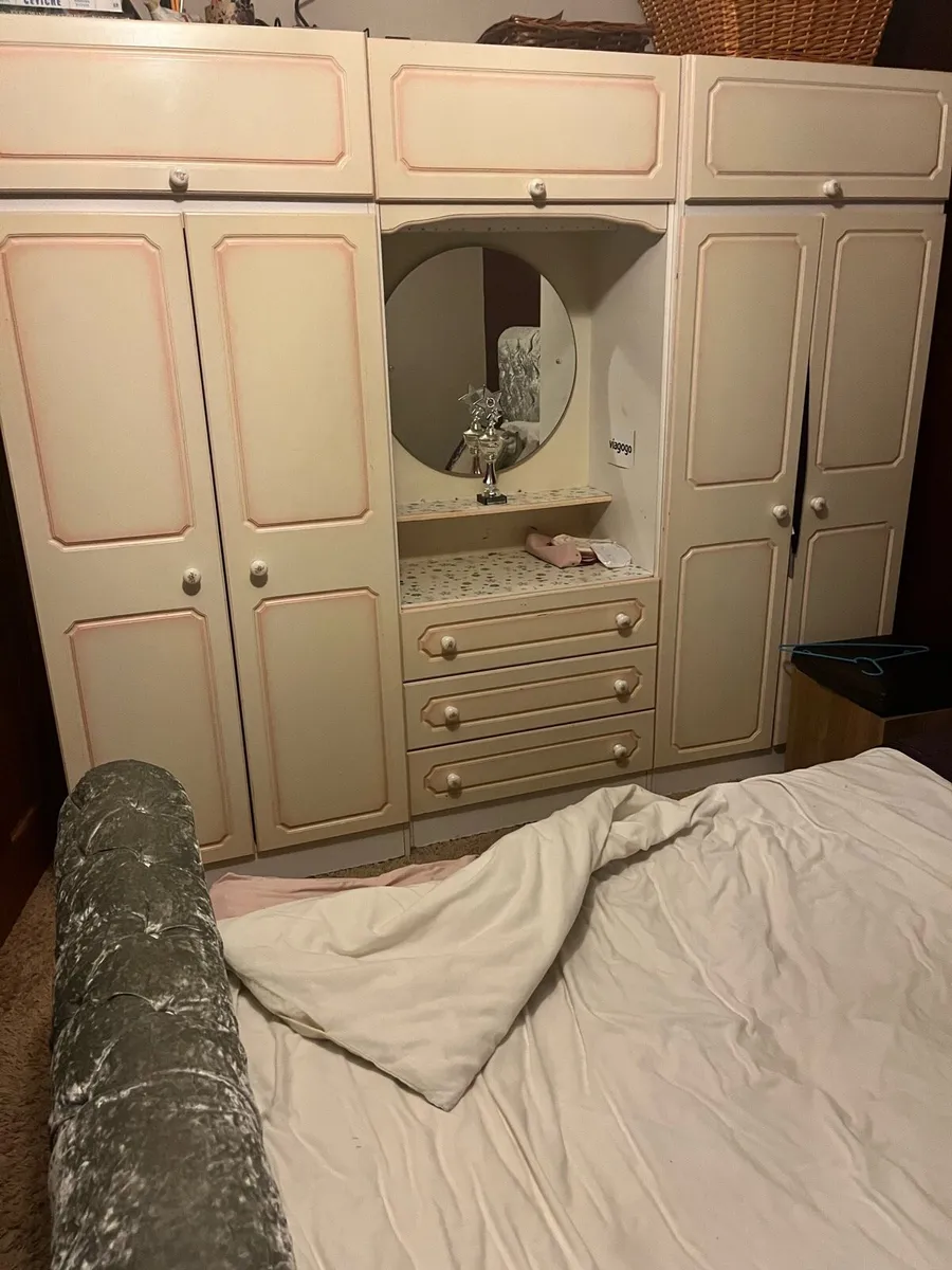 Three piece wardrobe