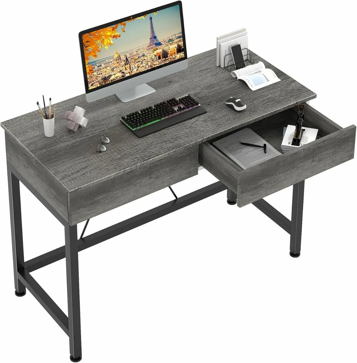 Computer Desk Drawers, Dressing Table Vanity Desk - Image 4