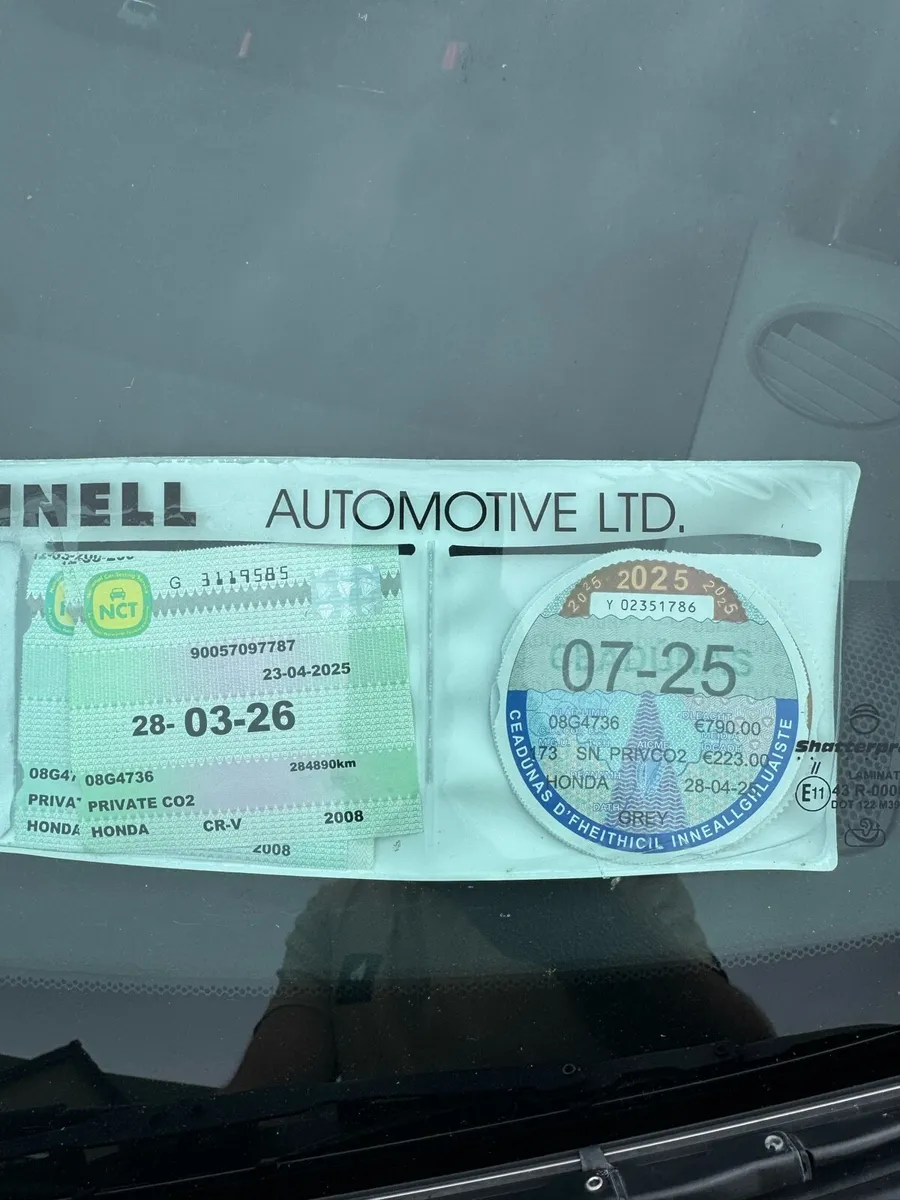 Honda CR-V NCT & Tax - Image 3