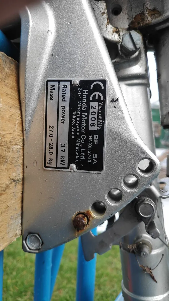 Quicksilver Tender (mini RIB) + 5HP Honda outboard - Image 4