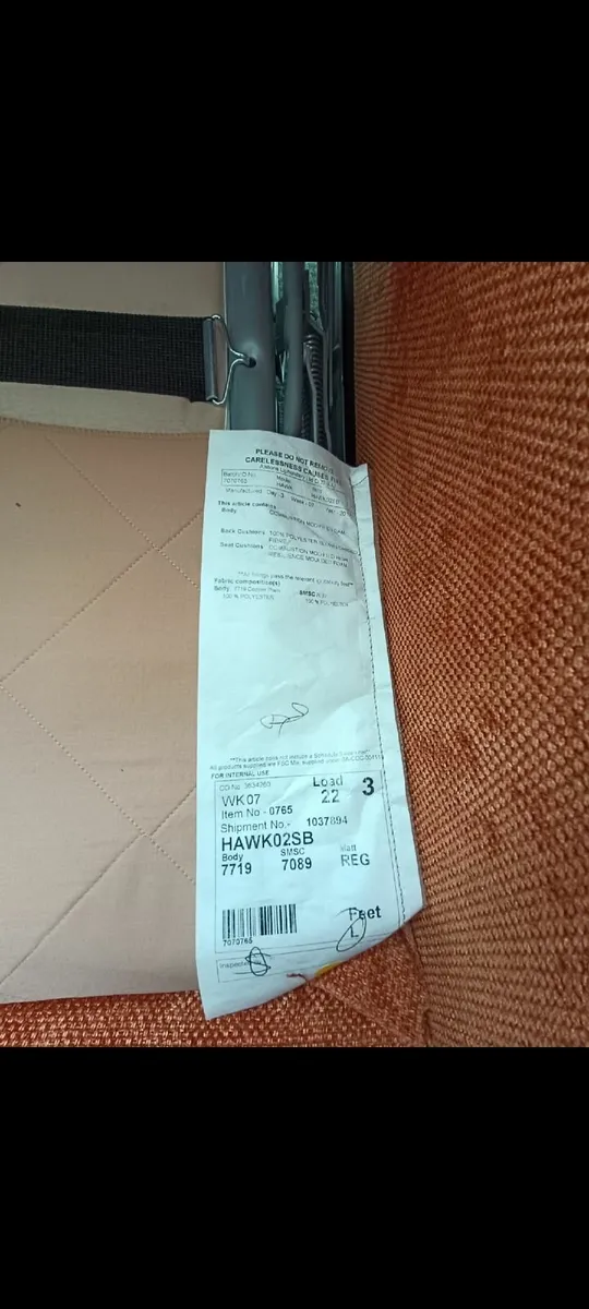 3 Seater Alstons Sofa bed like new - Image 1