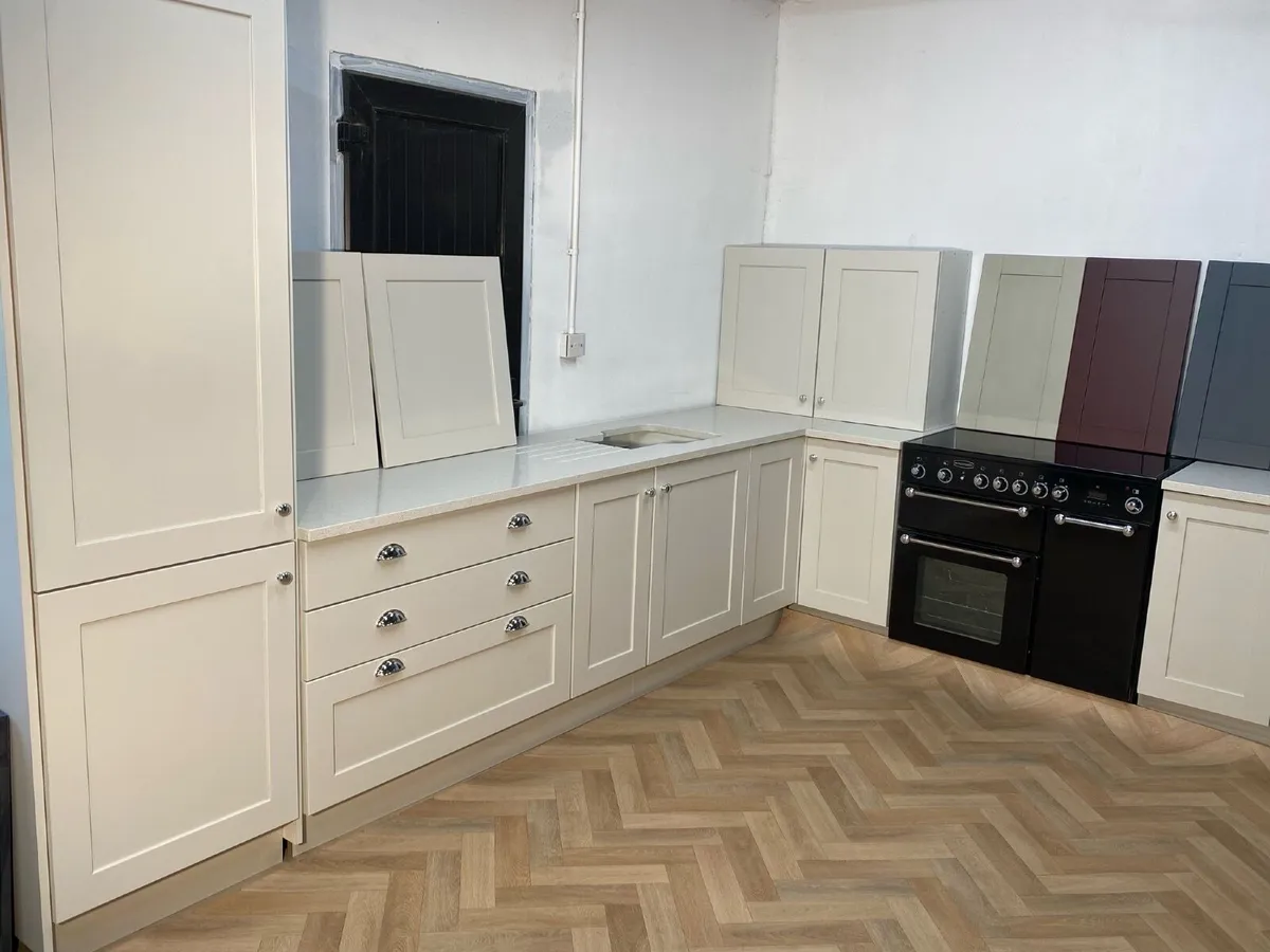 Cream Painted Kitchen  New - Image 2