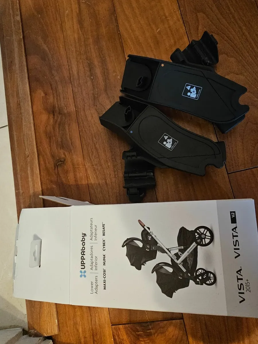Uppababy vista lower adapters (for car seats) - Image 3