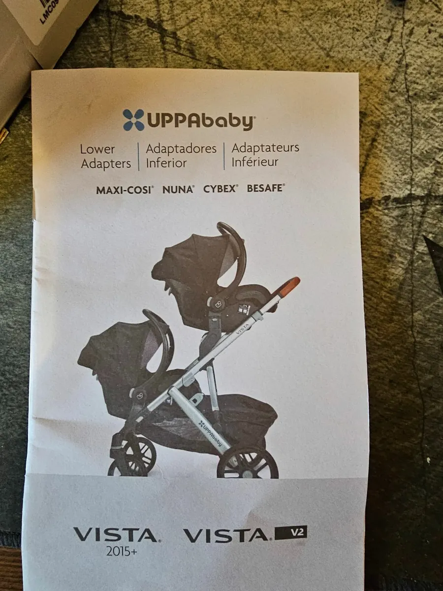 Uppababy vista lower adapters (for car seats) - Image 2