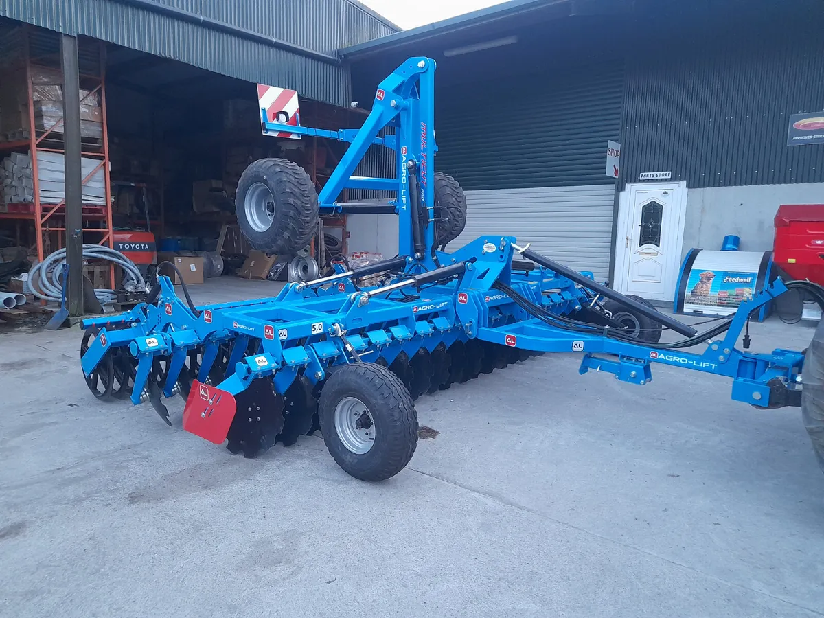 New Agro-Lift Multicut 5m disc harrow  Tams appro - Image 1