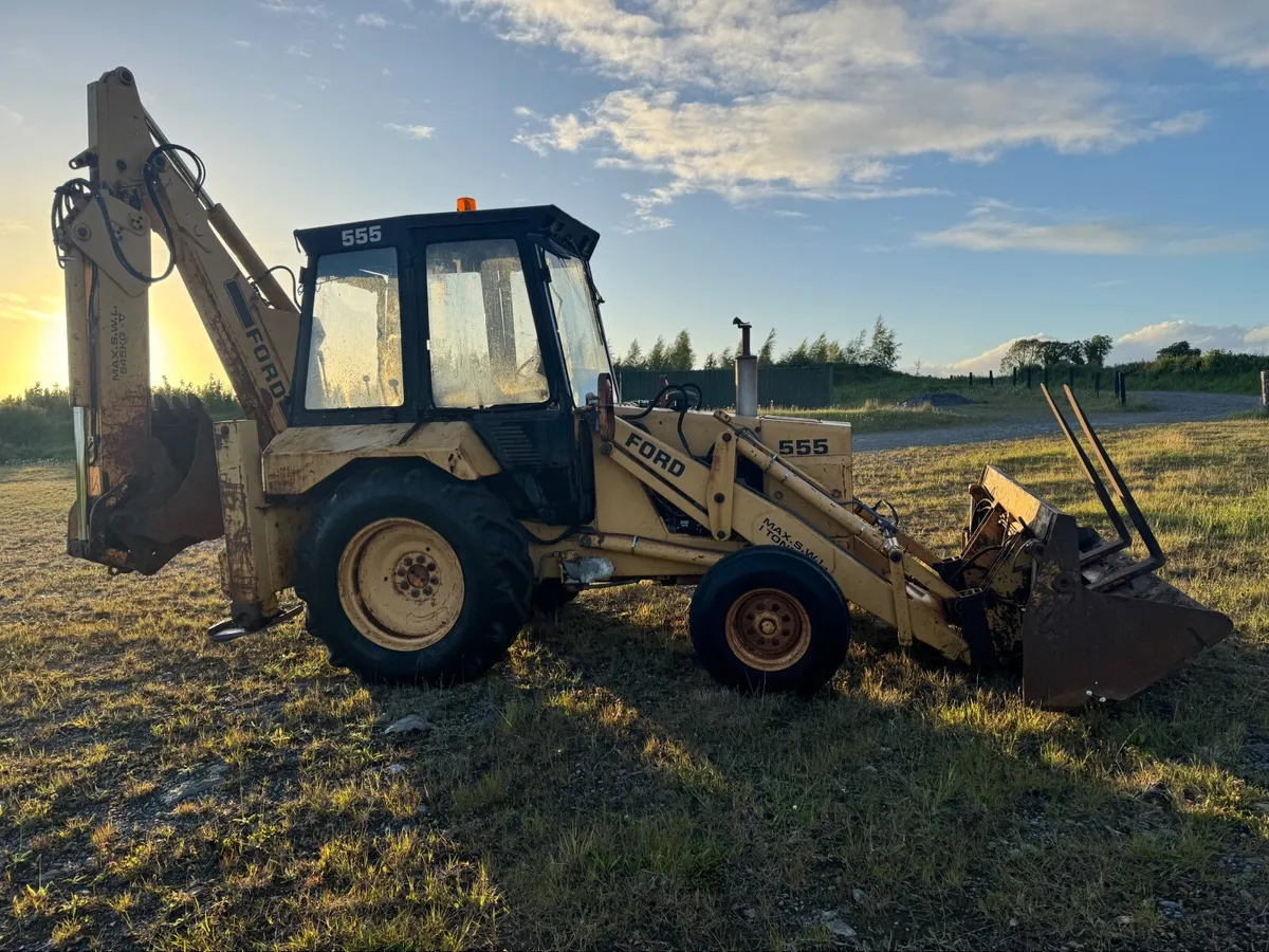 Ford 555 backhoe €9,950 - Image 1