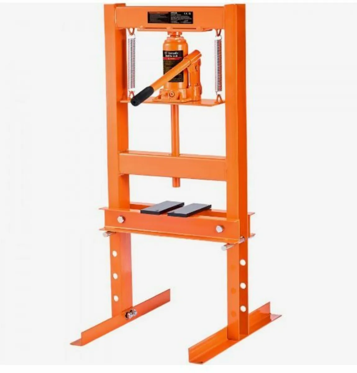 Hydraulic Shop Press 6 Ton with Press Plates H-Fra - Image 1