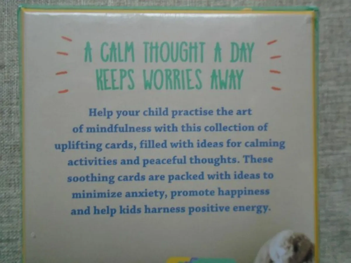 Mindfulness cards for kids, Cards,Gift - Image 3