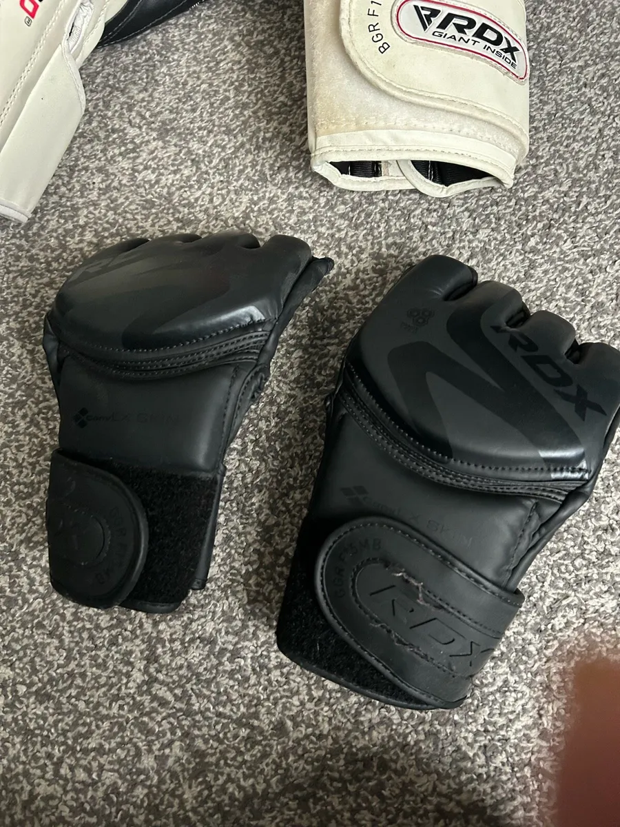 2 pairs Boxing gloves and pads - Image 2