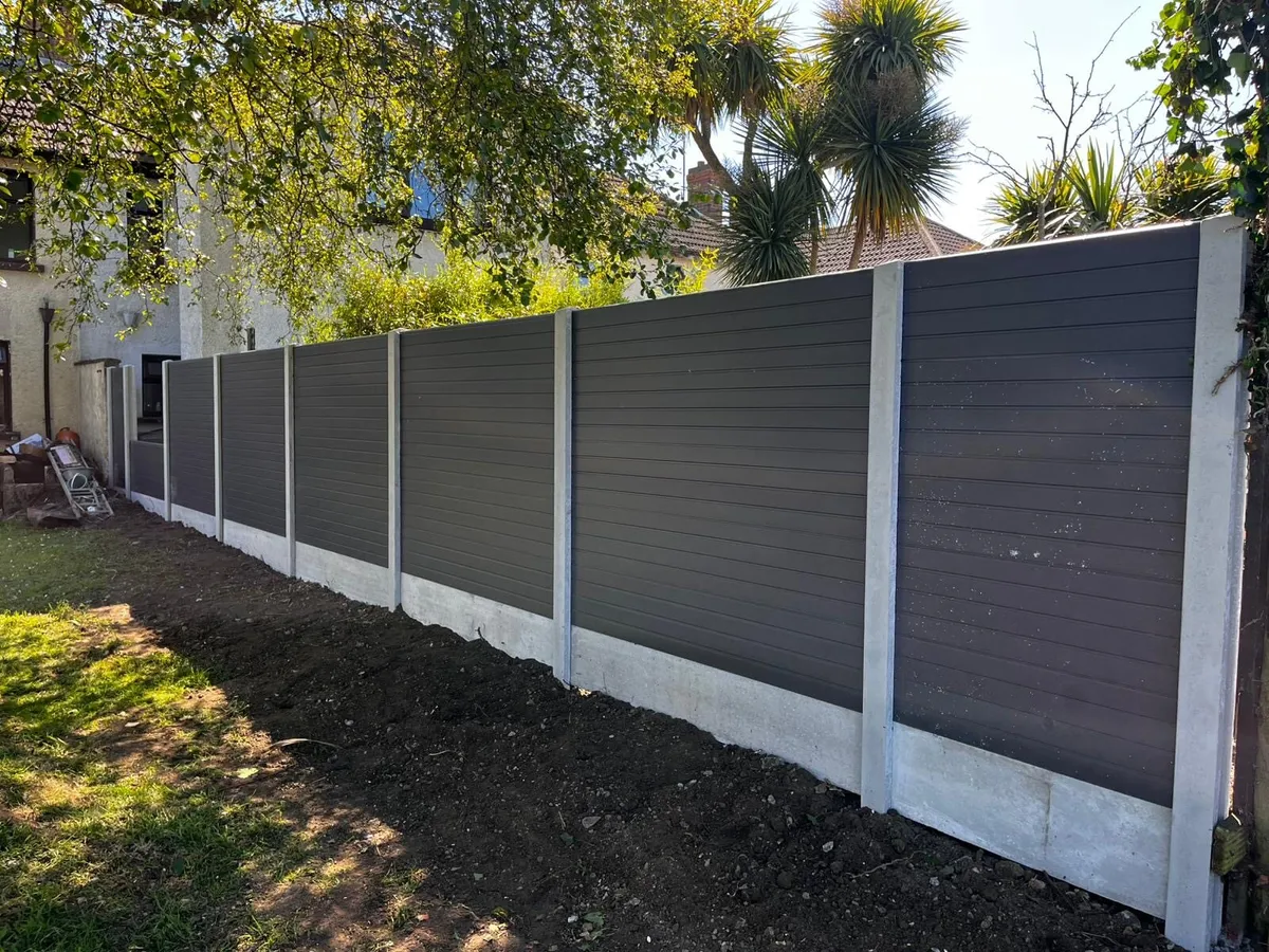 PVC fence,Concrete posts. Supply and install!! - Image 2