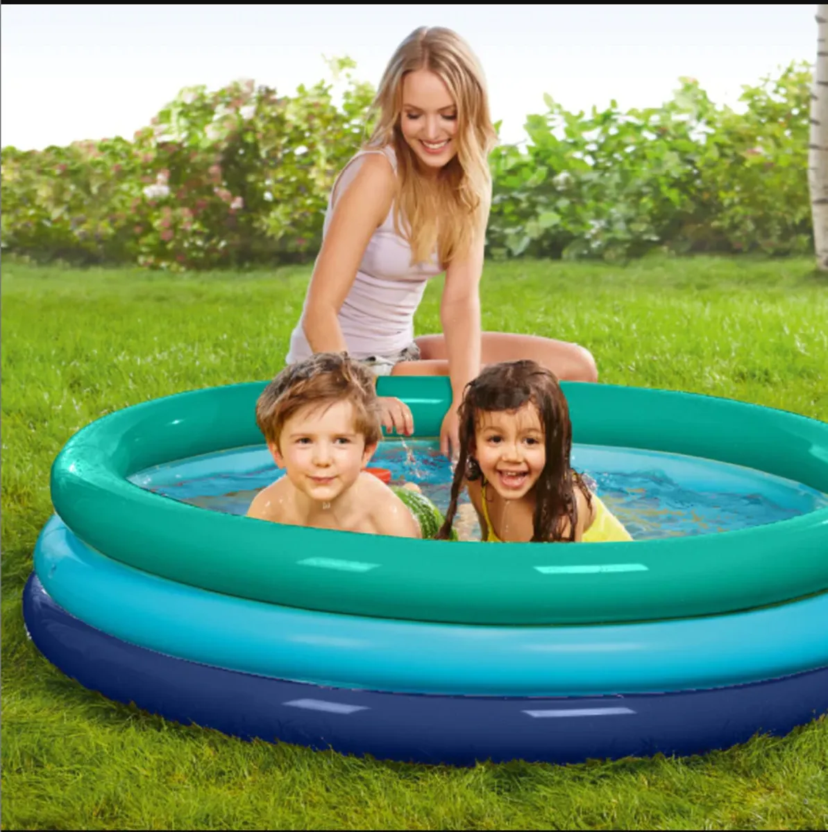 TP Three Ringed Outdoor Paddling Pool