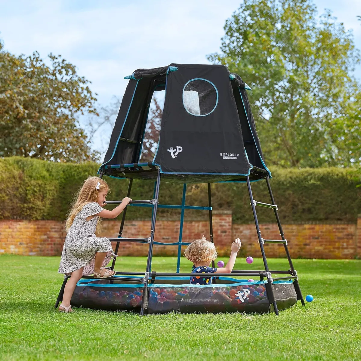 TP Explorer Metal Frame Black with Platform and De