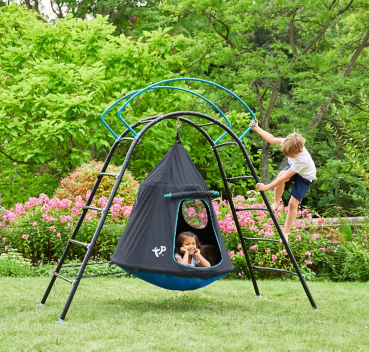 TP UFO Climbing Frame and Den Black