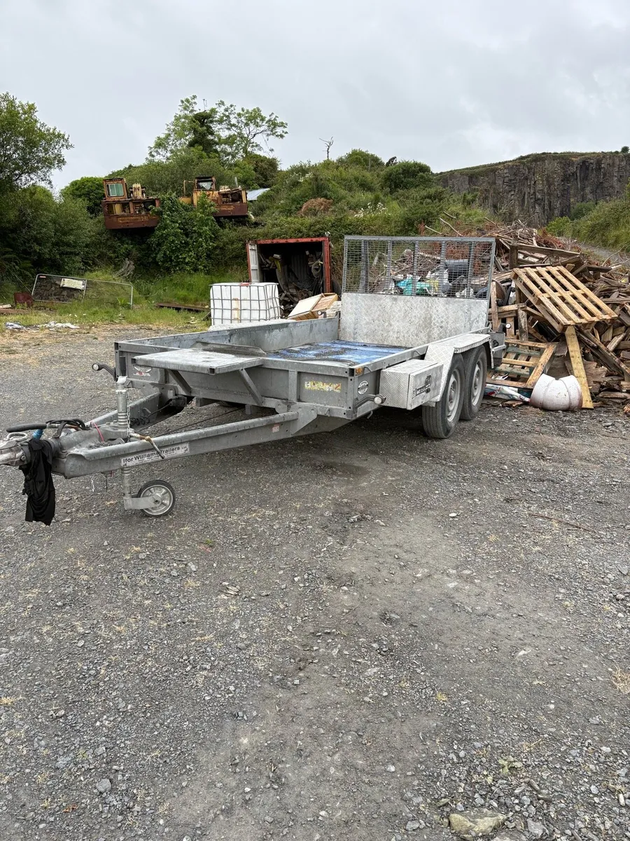 Ifor Williams 12x6 plant trailer - Image 1