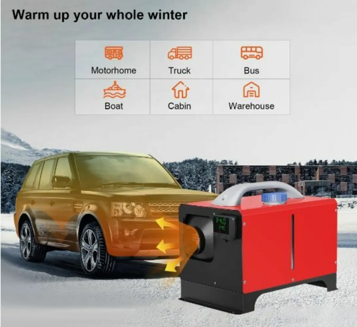 Diesel Air Heater, 8KW Parking Heater - Image 2
