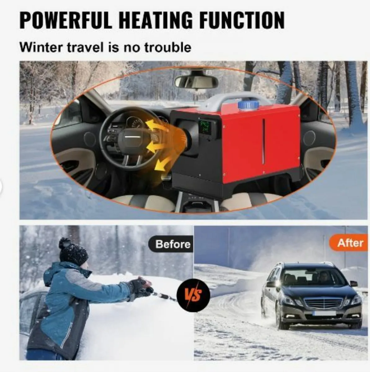 Diesel Air Heater, 8KW Parking Heater - Image 3