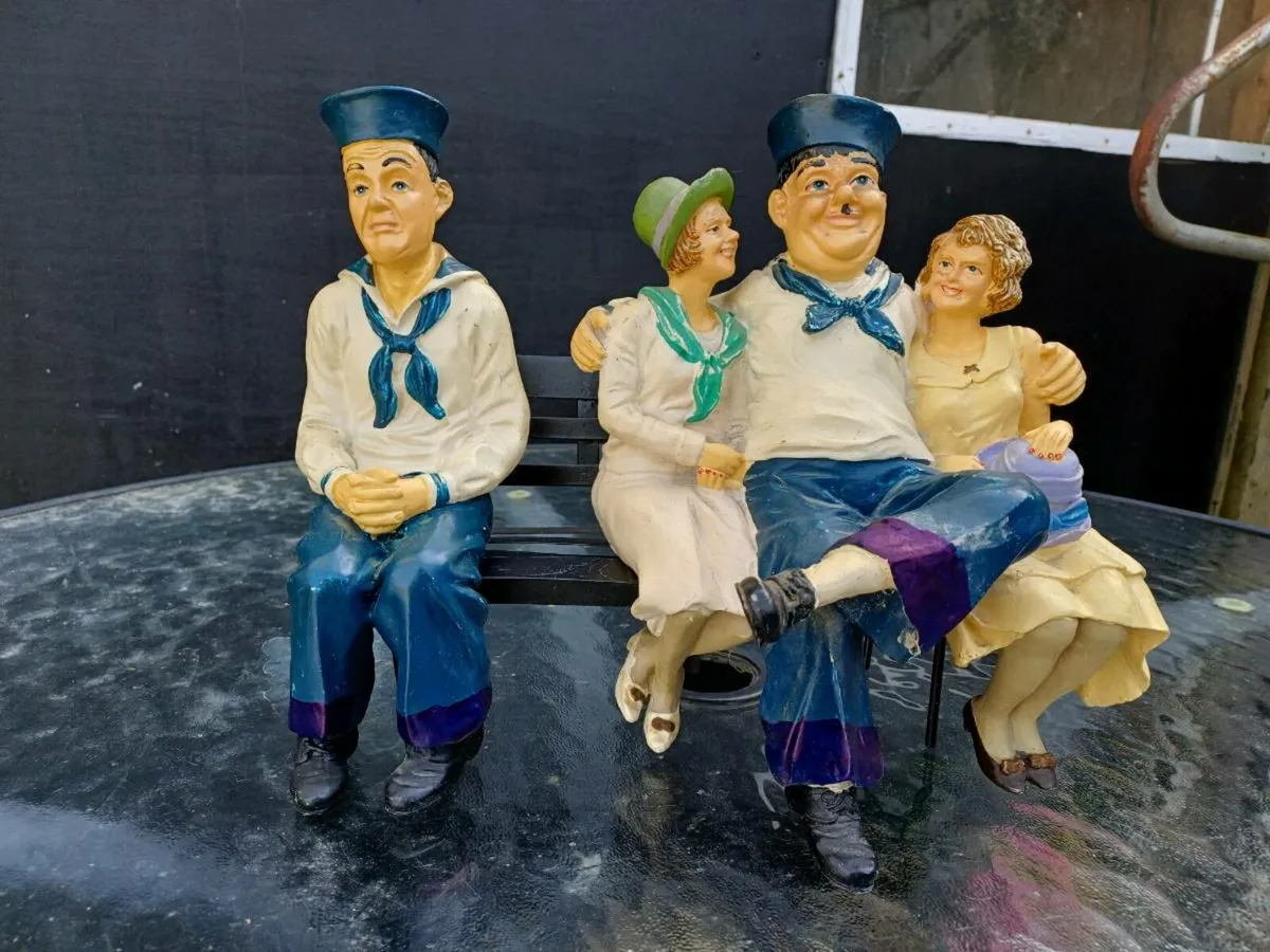Vintage Laurel & Hardy Ornament - Image 4