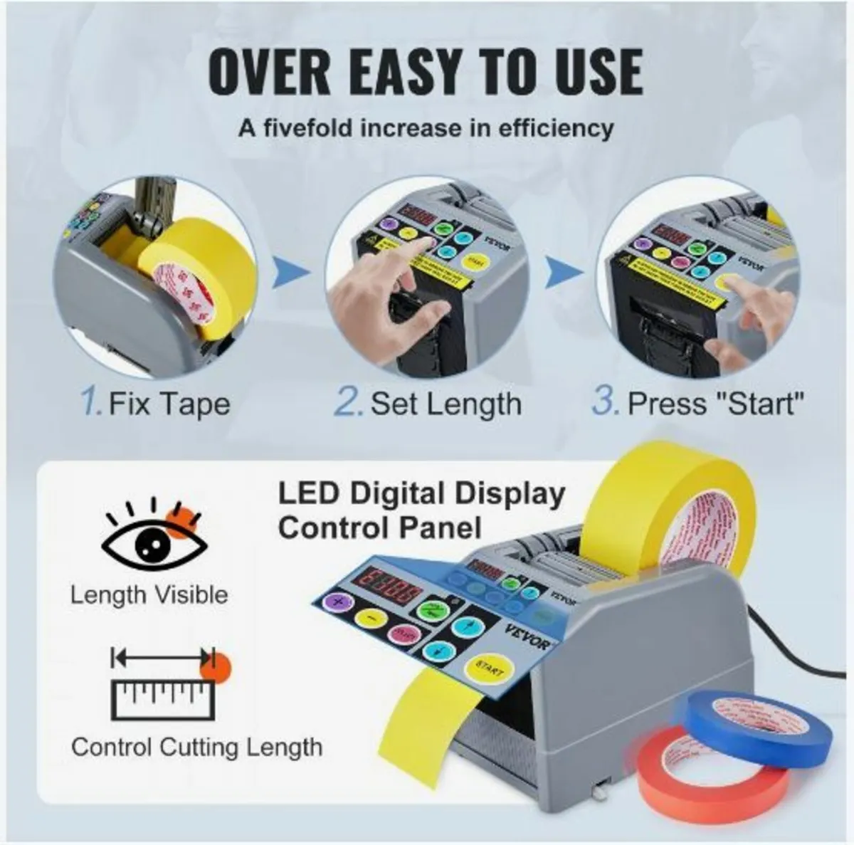 Zcut-9 Automatic Tape Dispenser - Image 4