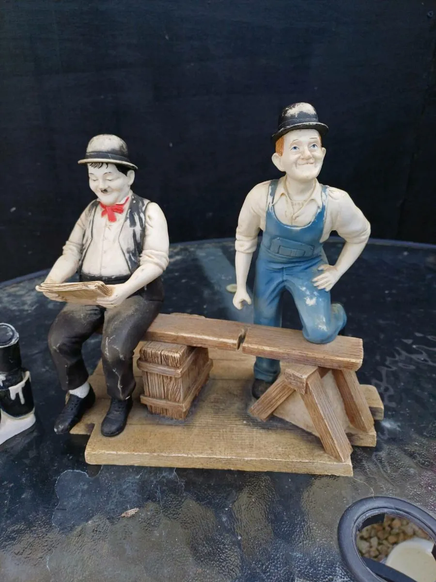Vintage Laurel & Hardy Ornaments - Image 3