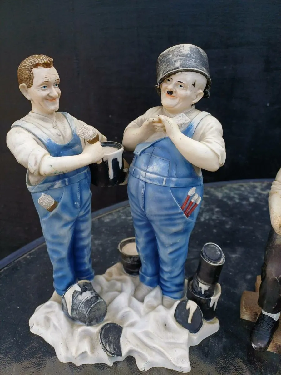 Vintage Laurel & Hardy Ornaments - Image 4