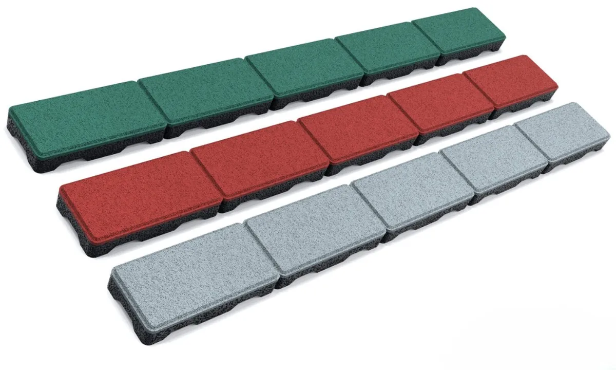 LK Performance SECUPLAY rubber mowing edge / lawn