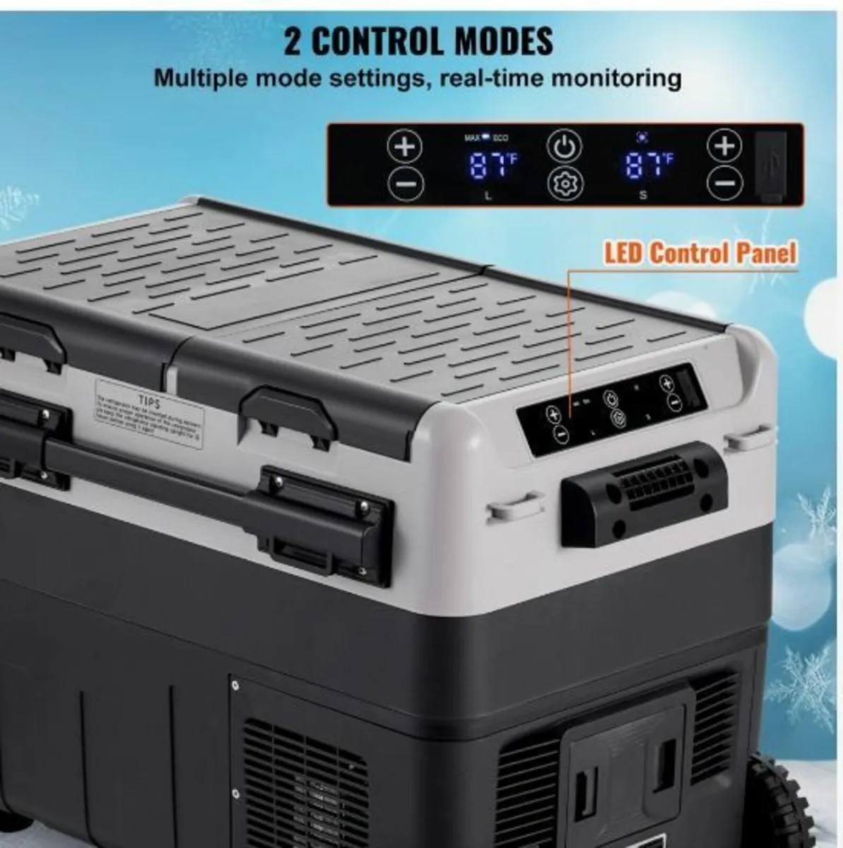 Portable Car Refrigerator Freezer Compressor 50 L - Image 4