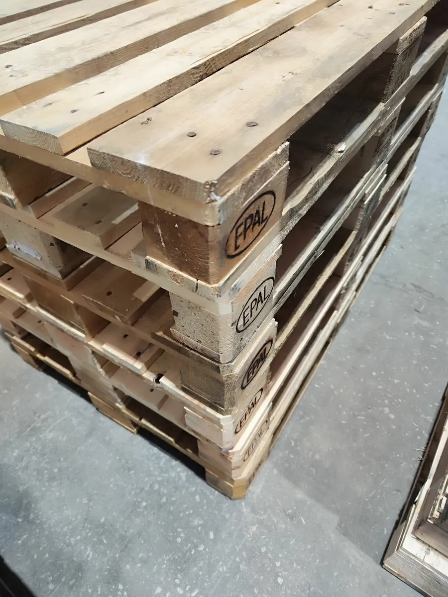 Pallets standard white 4€ - Image 2