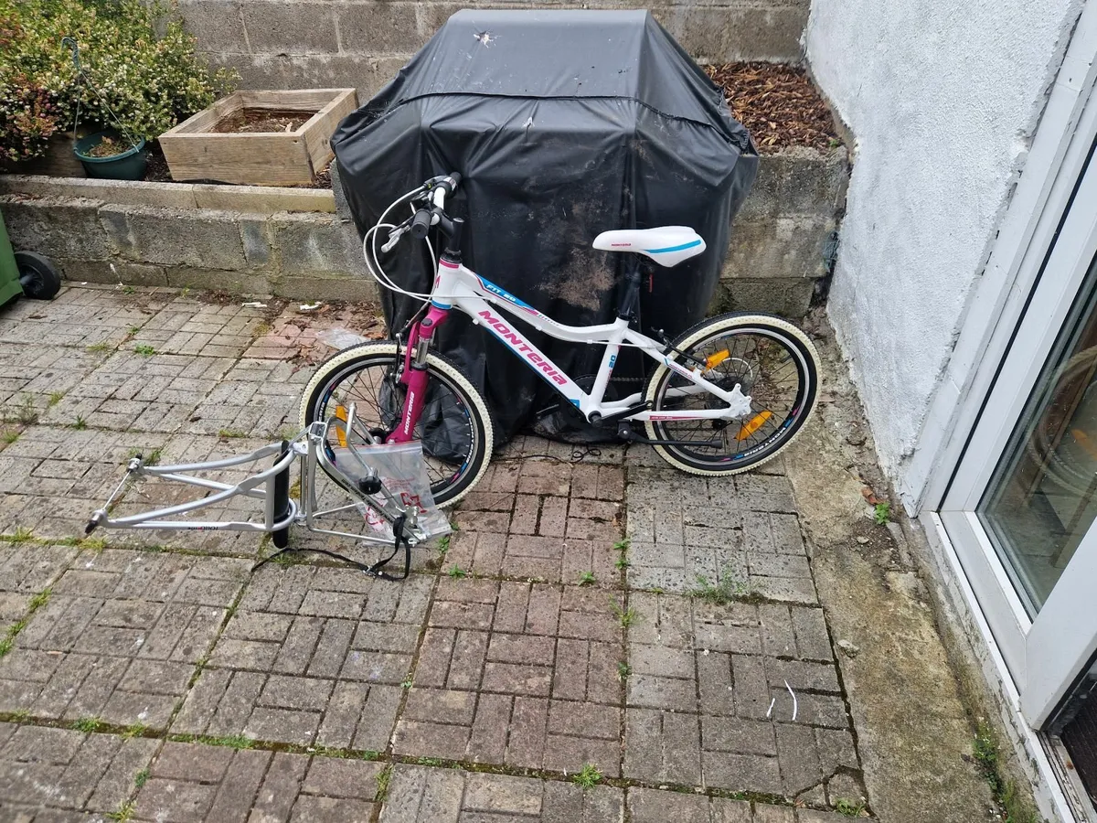 Followme Tandem and 20" Childrens Bike - Image 1