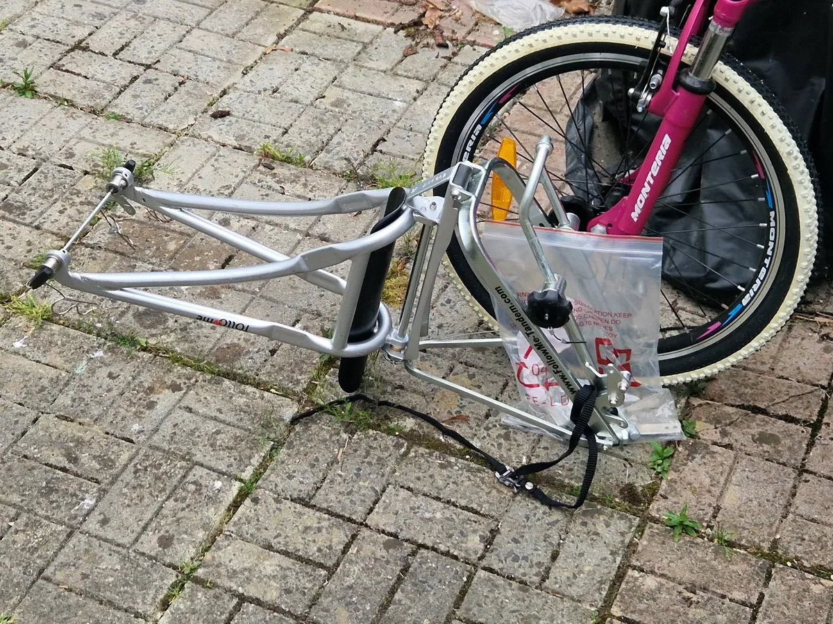 Followme Tandem and 20" Childrens Bike - Image 3